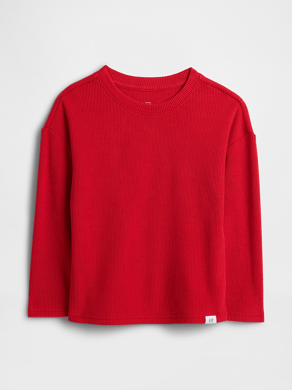 babyGap Waffle-Knit Crewneck T-Shirt
