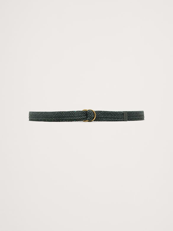 Ceinture en coton tressé