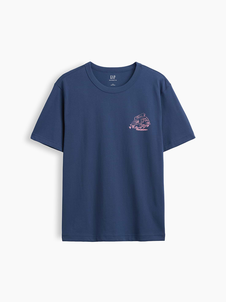 Image number 5 showing, California Taco Truck Heavyweight Graphic T-Shirt
