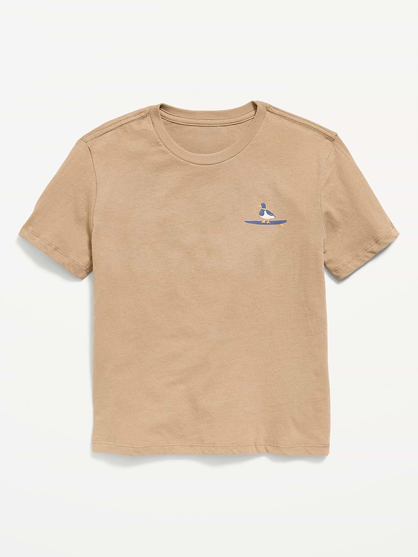 T-shirt à manches courtes à imprimé pour garçon