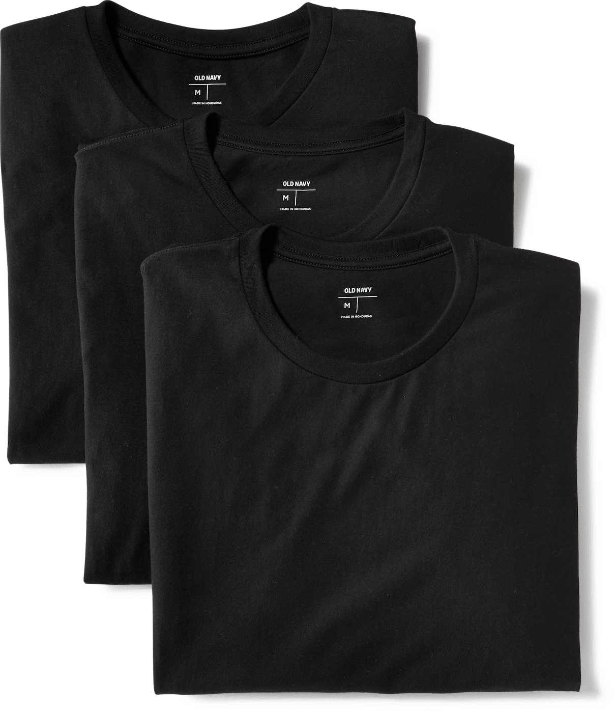 L'image numéro 1 présente Paquet de trois t-shirts à col rond pour homme