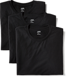 L'image numéro 1 présente Paquet de trois t-shirts à col rond pour homme