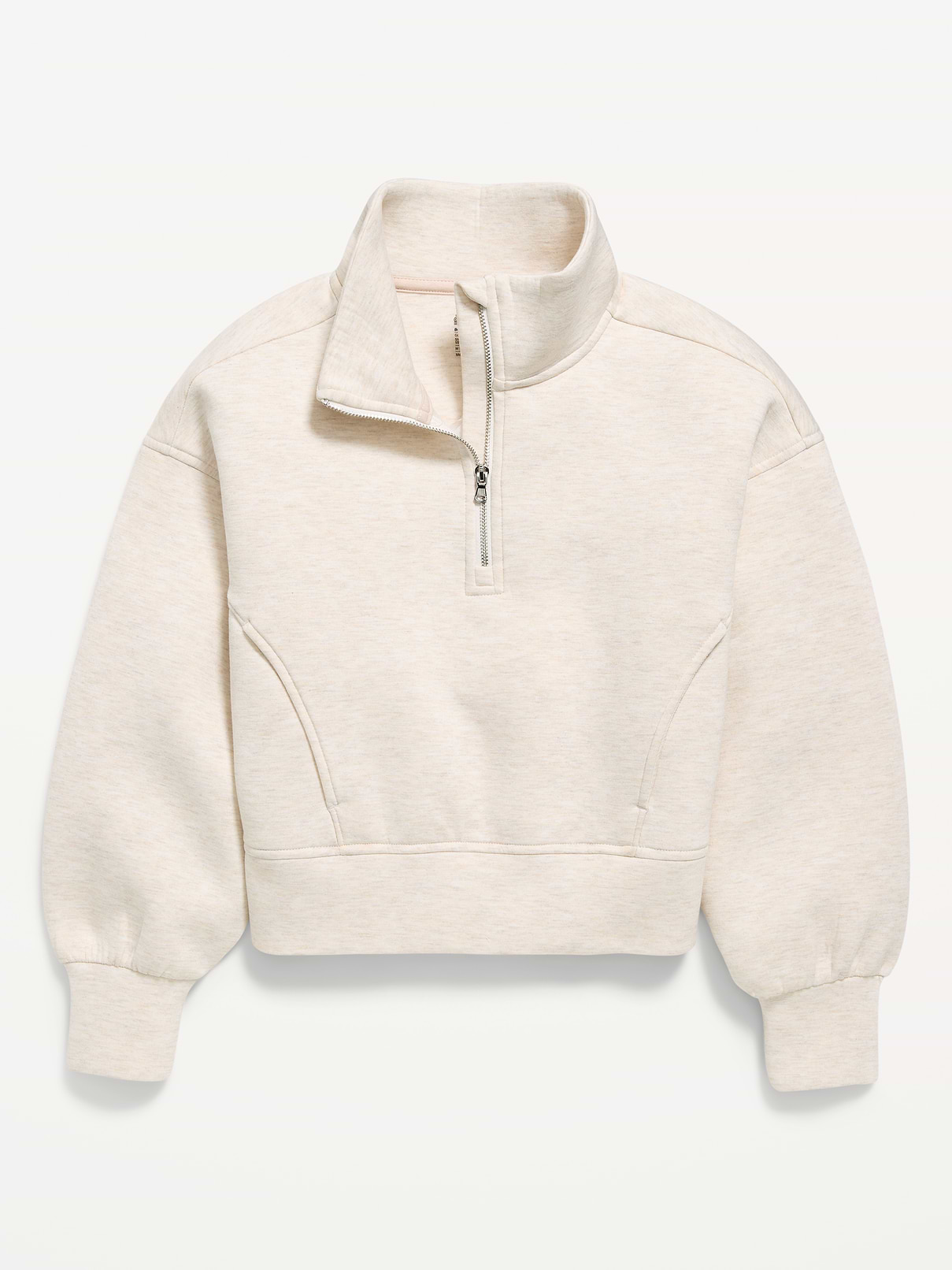 Image number 3 showing, Bounce Fleece Half-Zip Pullover Sweatshirt for Girls