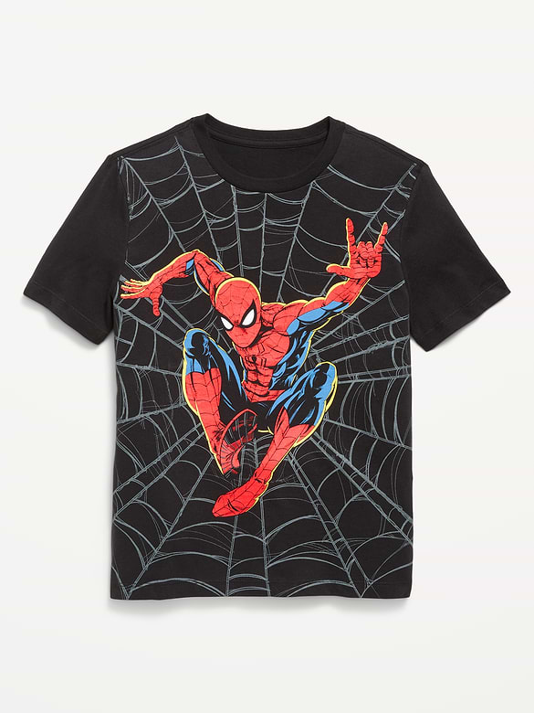 Marvel™ Spider-Man Gender-Neutral Graphic T-Shirt for Kids