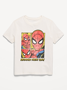 Image number 1 showing, Marvel™ Spider-Man Gender-Neutral Graphic T-Shirt for Kids