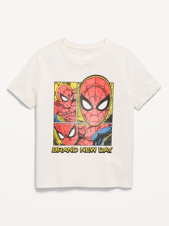 Marvel™ Spider-Man Gender-Neutral Graphic T-Shirt for Kids