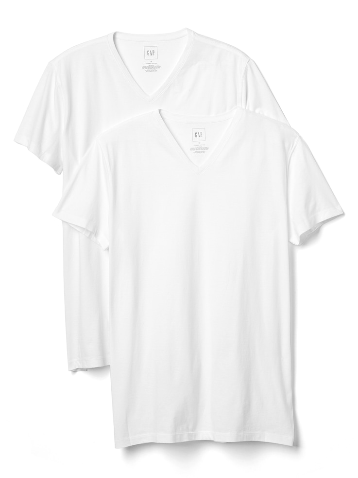 Image number 1 showing, Classic V-Neck T-Shirt (2-Pack)