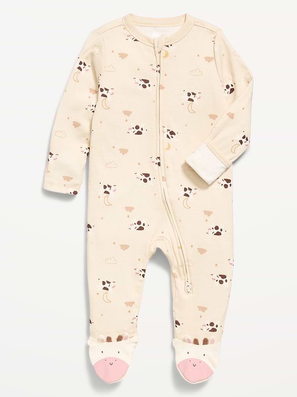 2-Way-Zip Sleep & Play Footed One-Piece for Baby