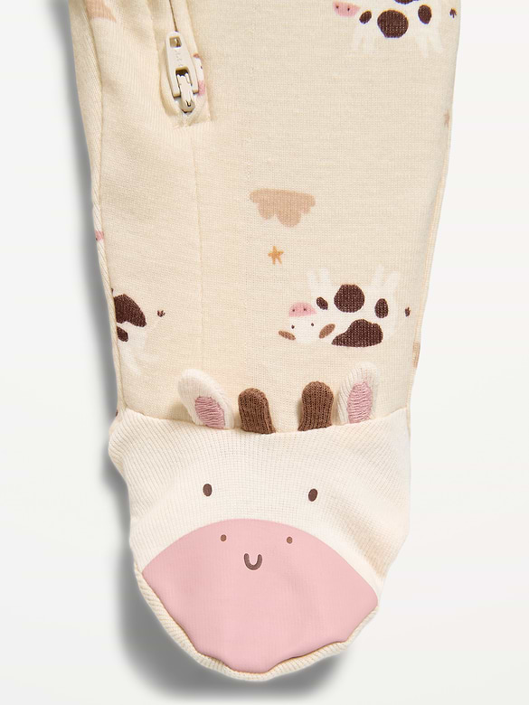 2-Way-Zip Sleep & Play Footed One-Piece for Baby