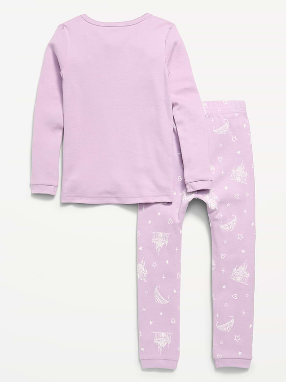 Printed Snug-Fit Pajama Set for Toddler & Baby