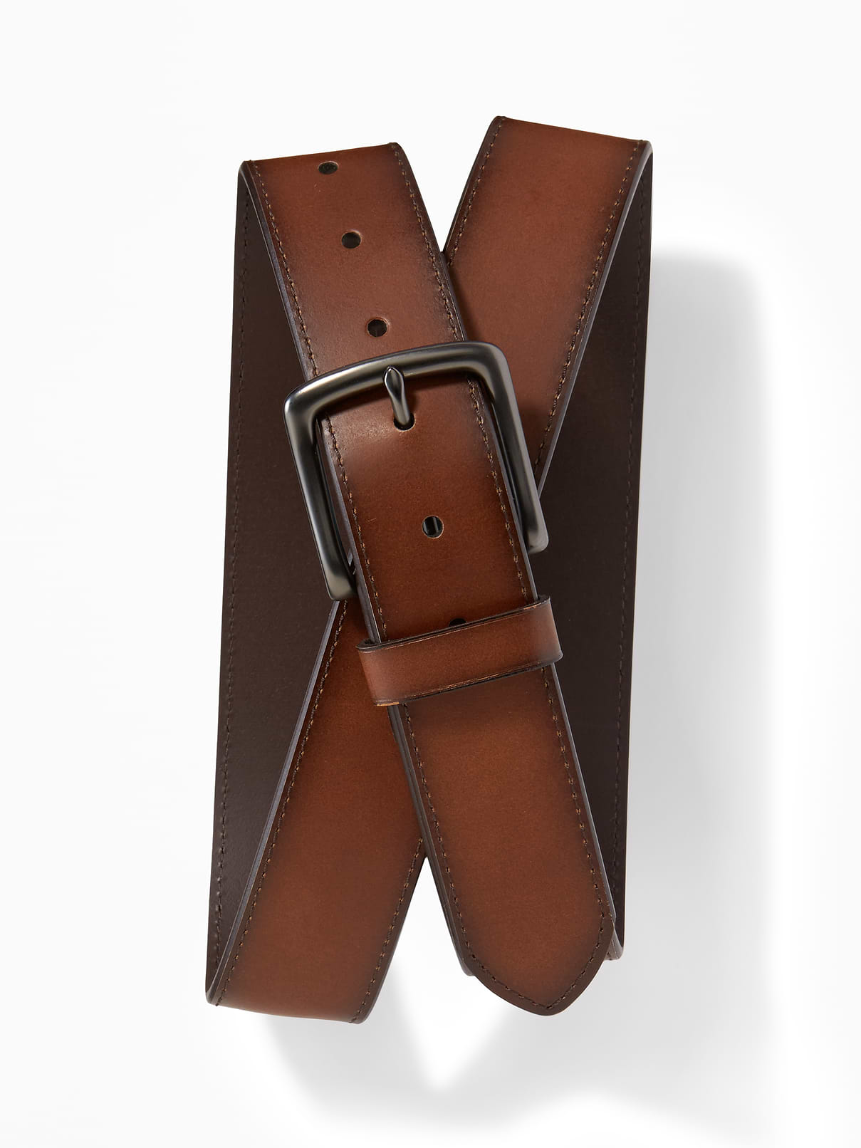 Image number 1 showing, Faux-Leather Belt