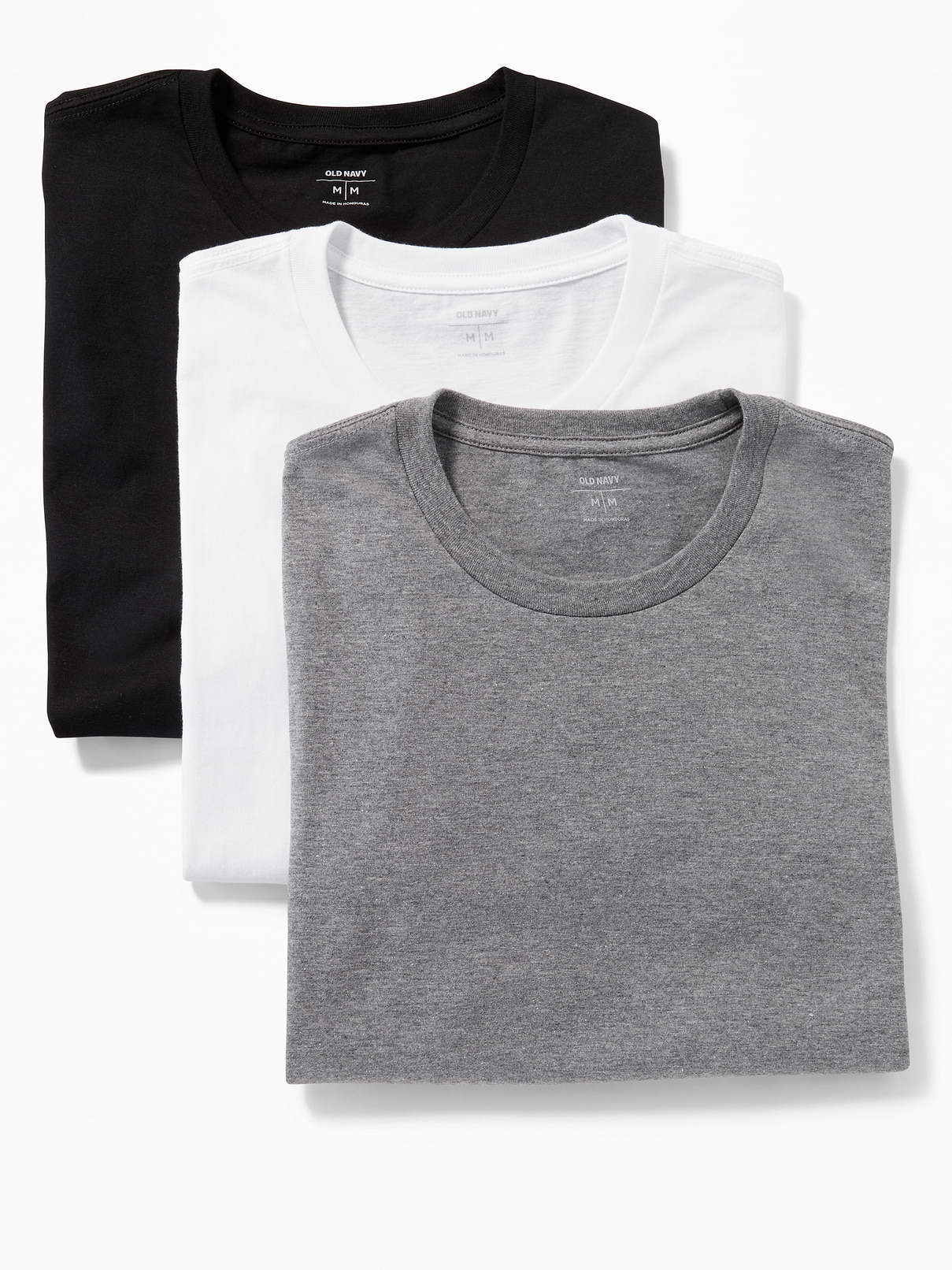 Image number 1 showing, Go-Dry Crew-Neck T-Shirts 3-Pack