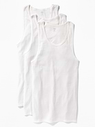 Image number 1 showing, Go-Dry Rib-Knit Tank Tops 3-Pack