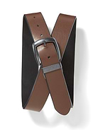 Image number 1 showing, Faux-Leather Reversible Belt