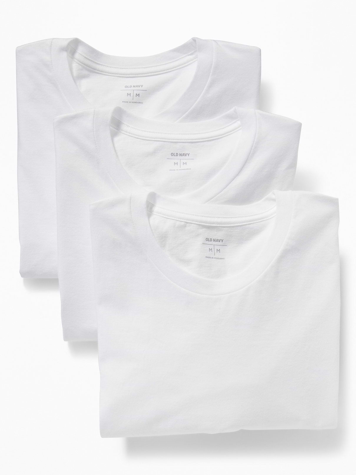L'image numéro 1 présente Paquet de trois t-shirts à col rond pour homme