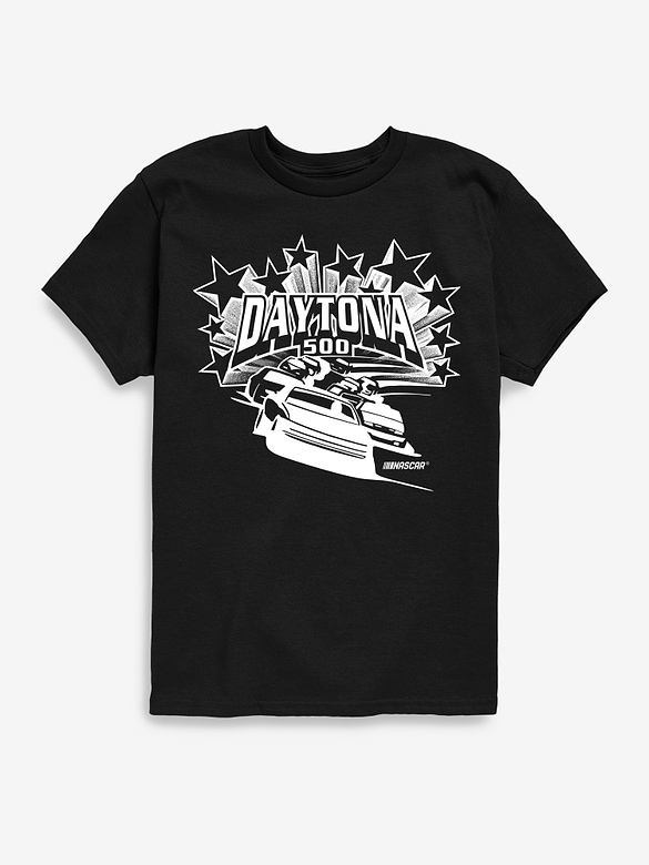 NASCAR Daytona 500 Stars And Stripes Short Sleeve T-Shirt For Kids