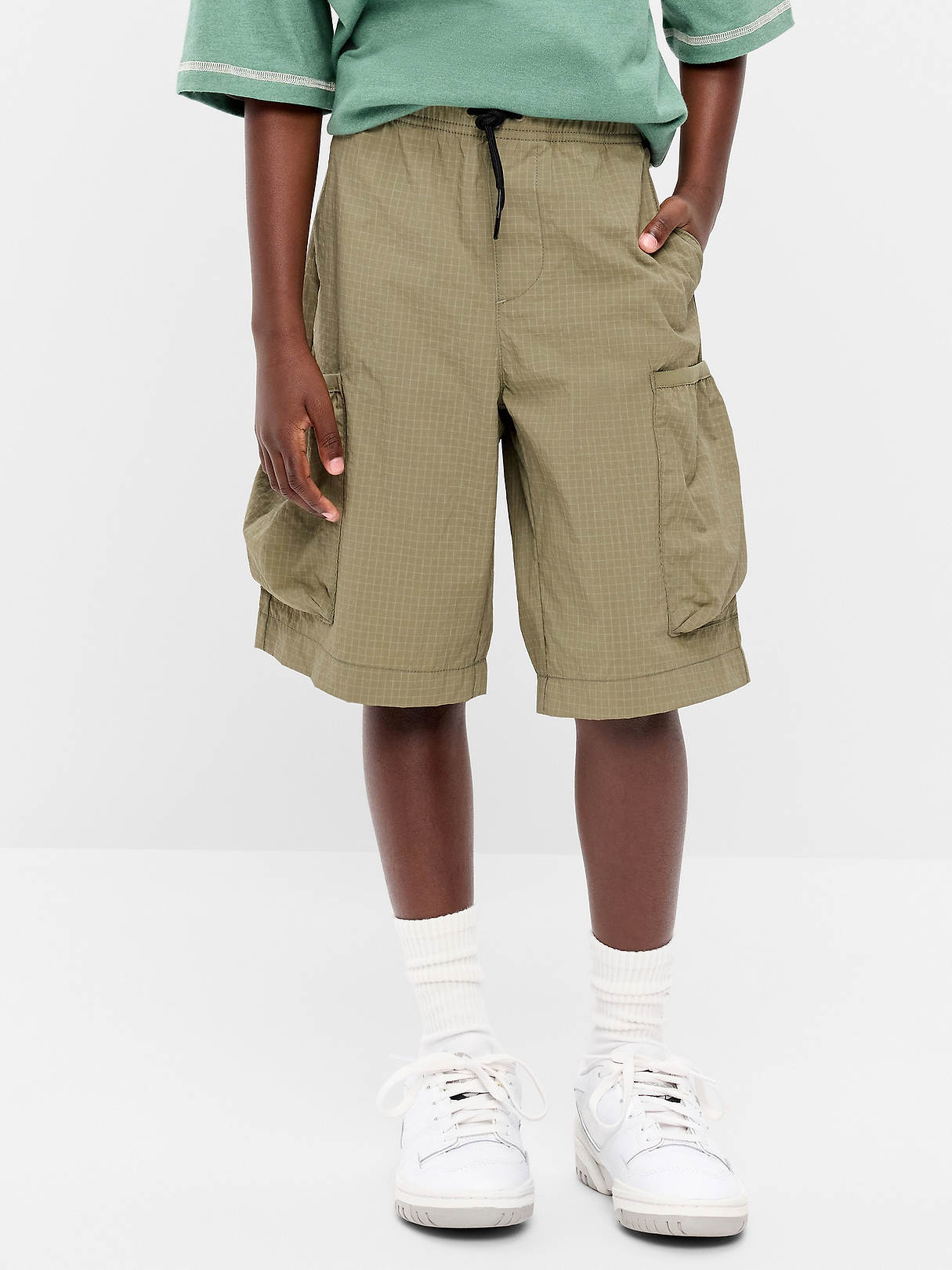 Below Knee Super Baggy Ripstop Cargo Shorts for Boys | Old Navy