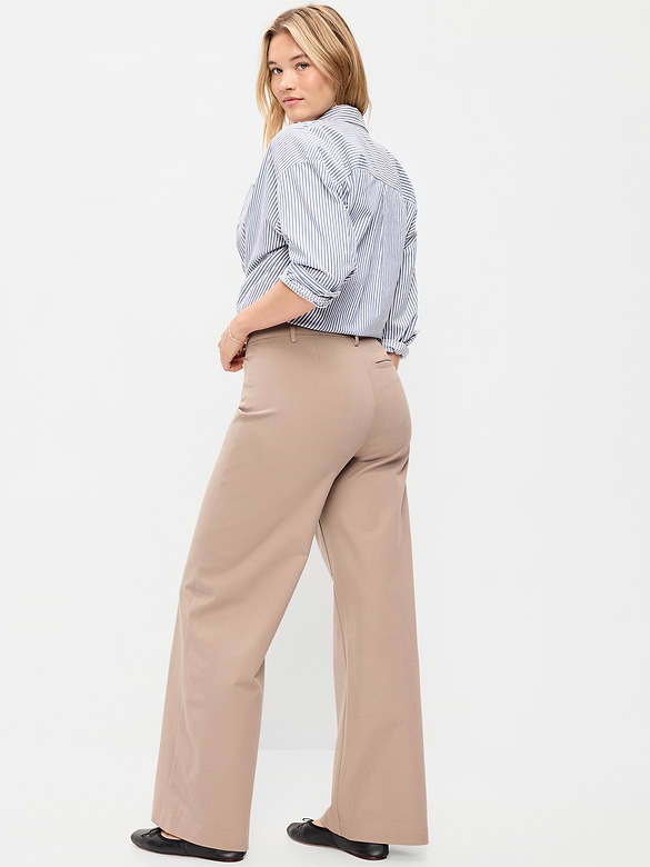 High-Waisted Pixie Super Wide-Leg Pants