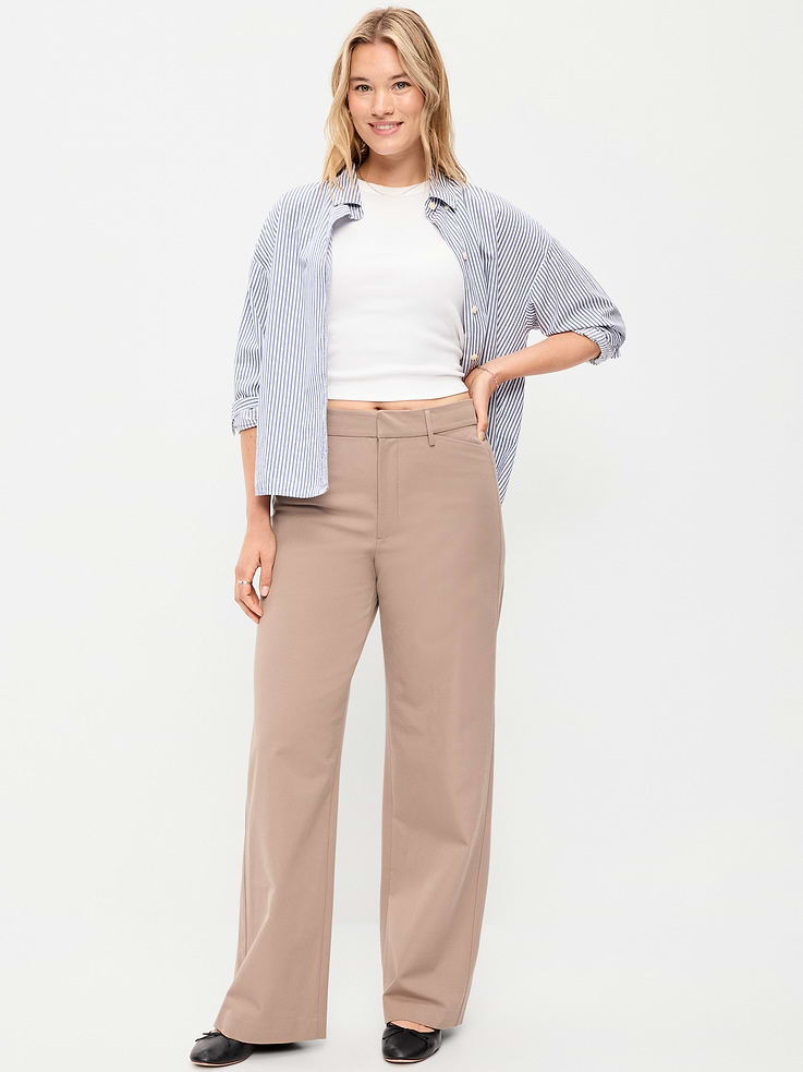 Image number 6 showing, High-Waisted Pixie Super Wide-Leg Pants