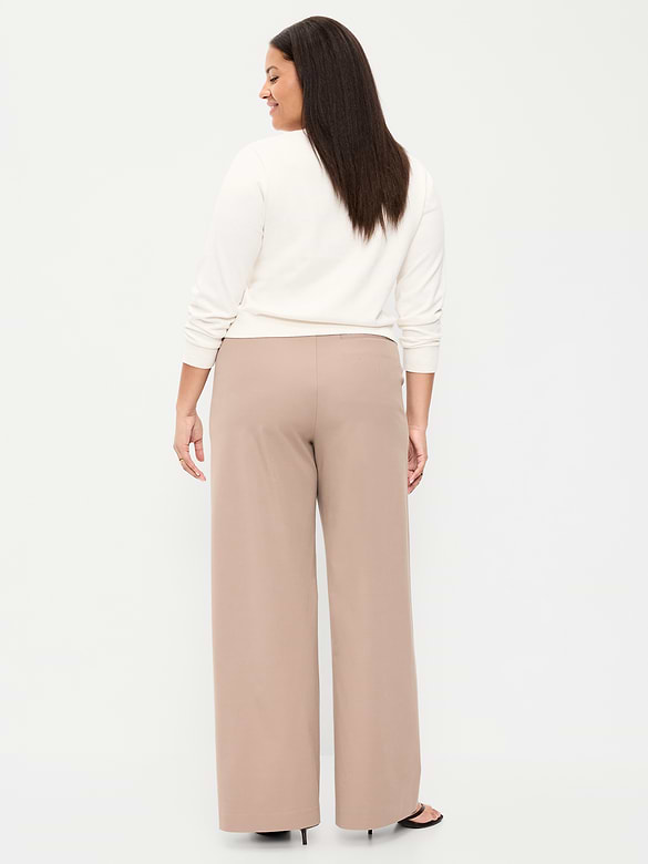 High-Waisted Pixie Super Wide-Leg Pants