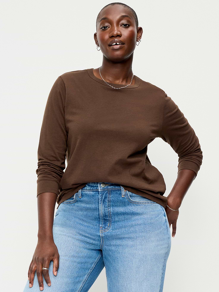 Image number 4 showing, EveryWear Long-Sleeve T-Shirt