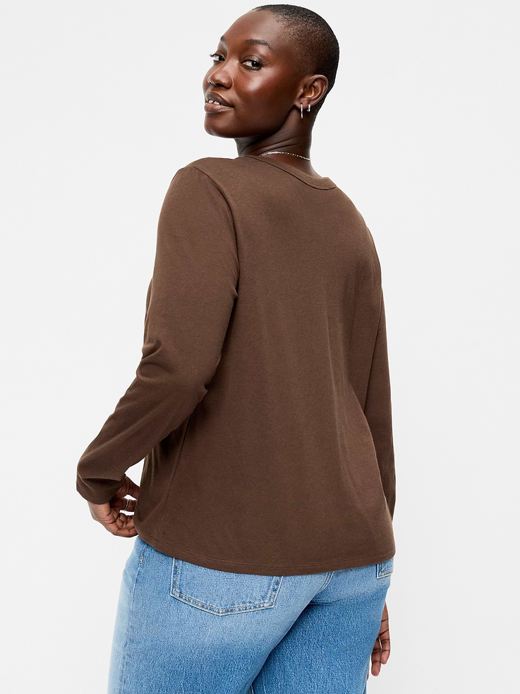Image number 5 showing, EveryWear Long-Sleeve T-Shirt