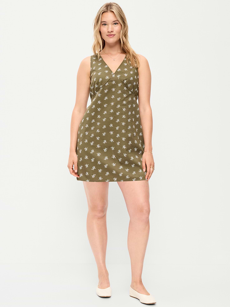 Image number 7 showing, Sleeveless A-Line Mini Dress