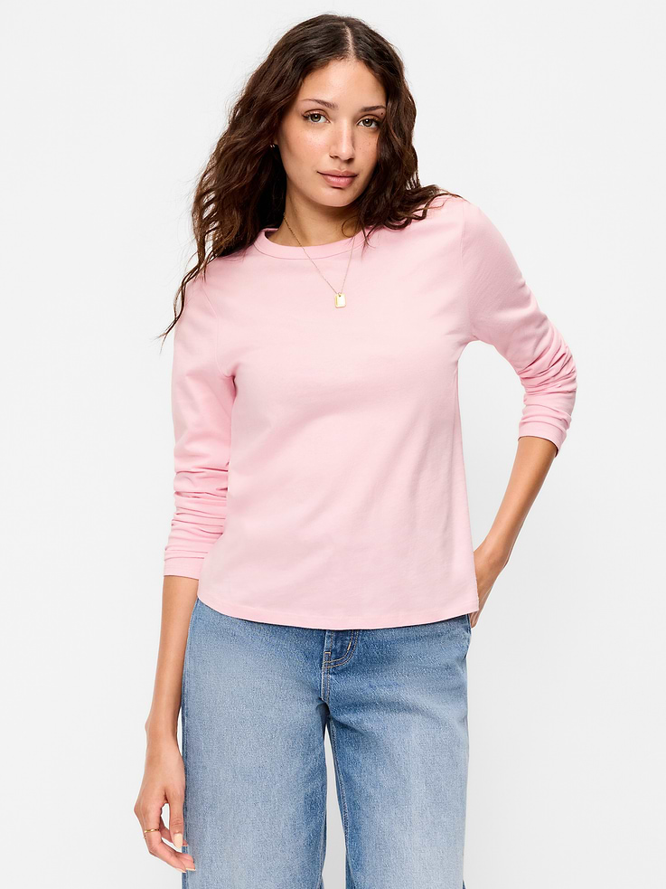 L'image numéro 1 présente T-shirt passe-partout à manches longues