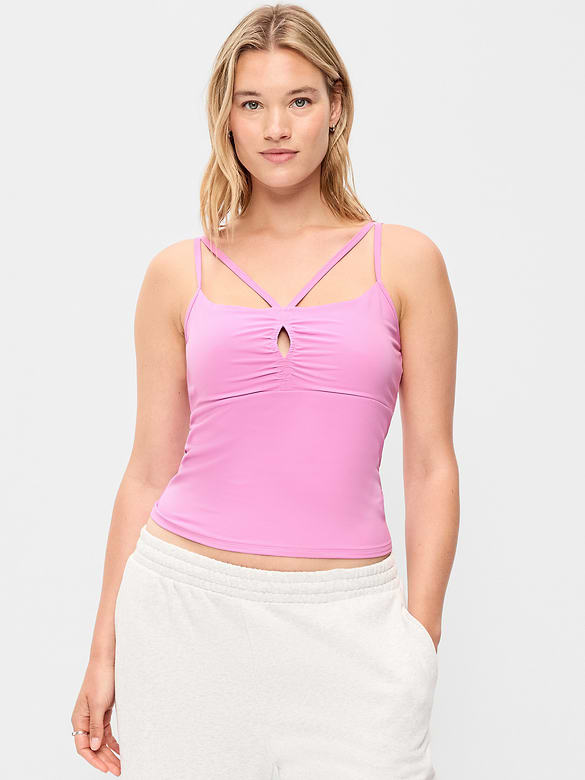 StudioSmooth Strappy Light Support Top