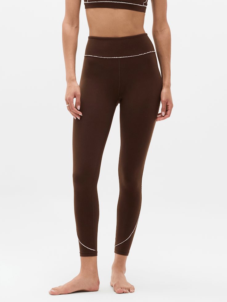 Image number 2 showing, Elation Ultra High Rise Picot 7/8 Legging