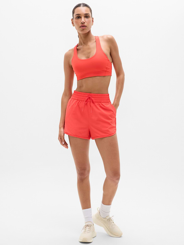 Weekender High Rise Picot 3" Run Short