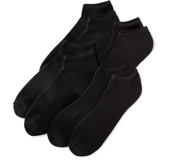 Ensemble de quatre paires de socquettes pour homme