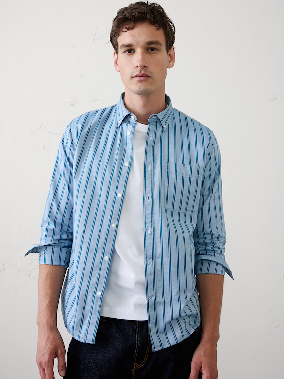Slim-Fit Oxford Shirt