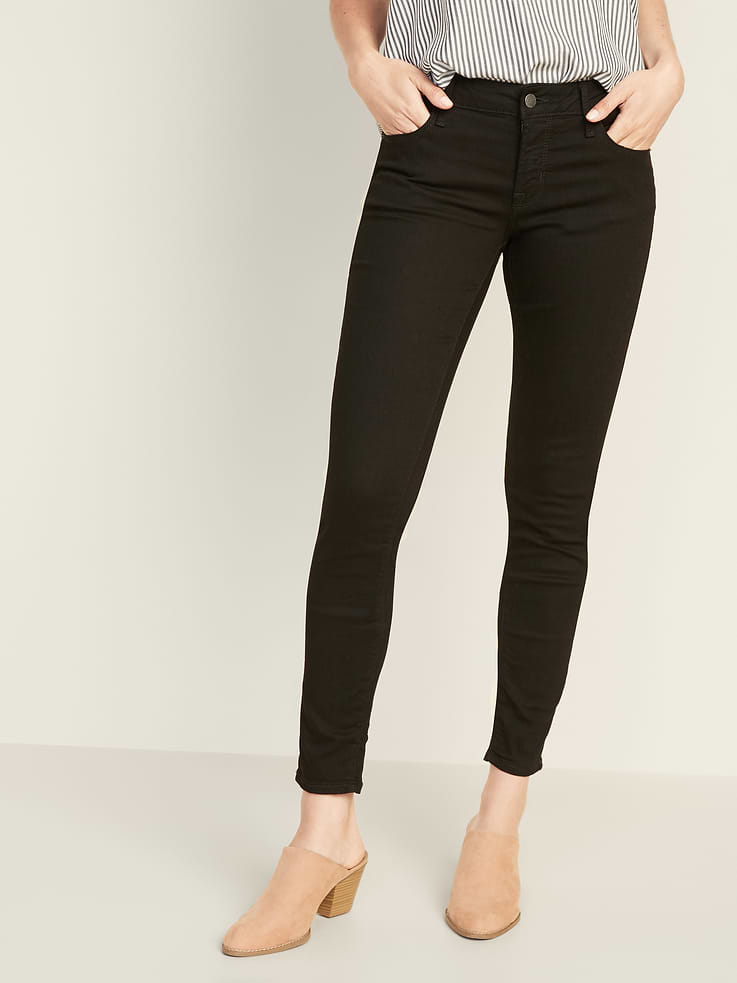 Image number 1 showing, Low-Rise Rockstar Super Skinny Jeans for Women