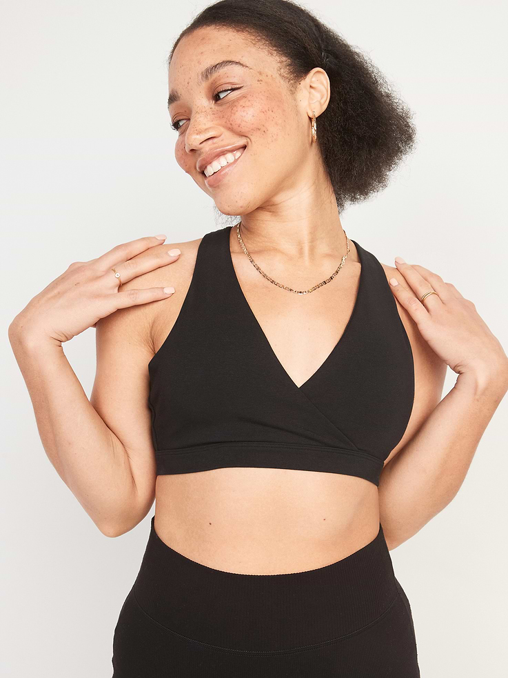 Image number 1 showing, Maternity PowerChill Light Support Cross-Front Nursing Sports Bra
