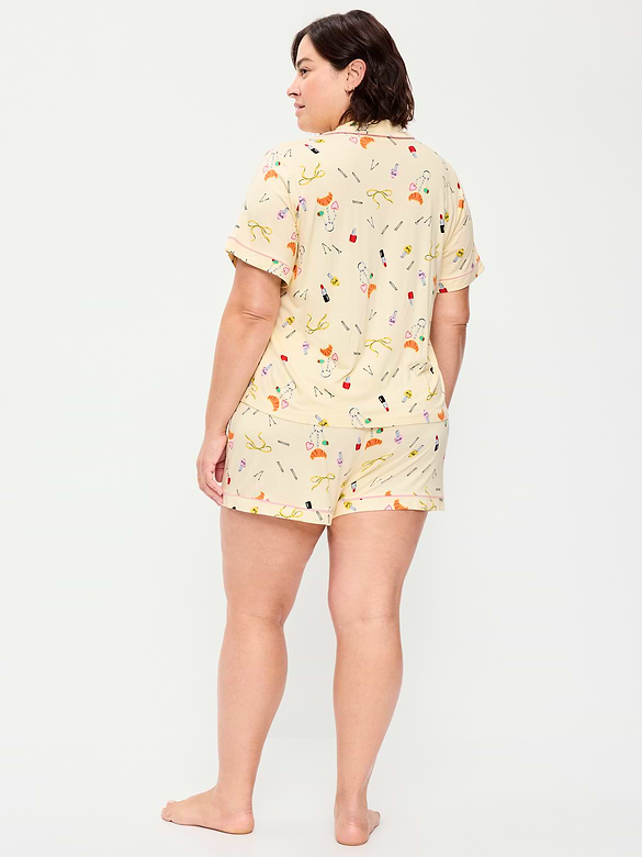 Sunday Sleep Knit Jersey Short Set