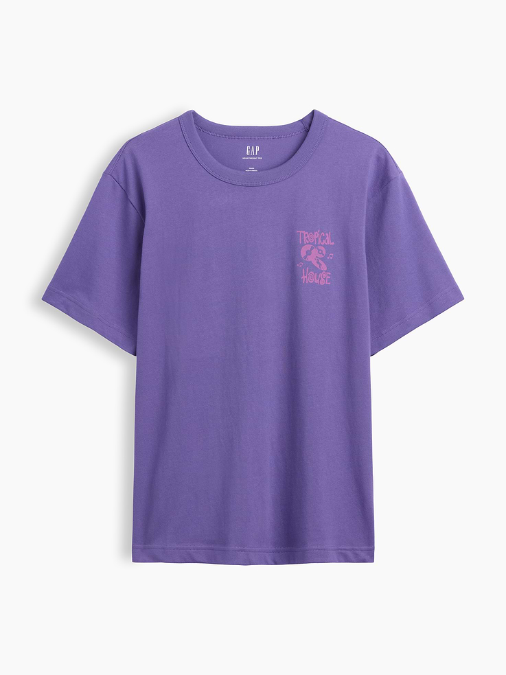 Image number 7 showing, Heavyweight Relaxed Graphic T-Shirt