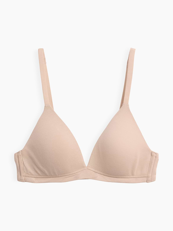SoftMade Organic Stretch Cotton Triangle Bra