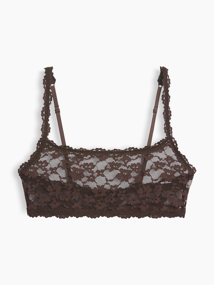 L'image numéro 6 présente Soutien-gorge léger en dentelle texturée