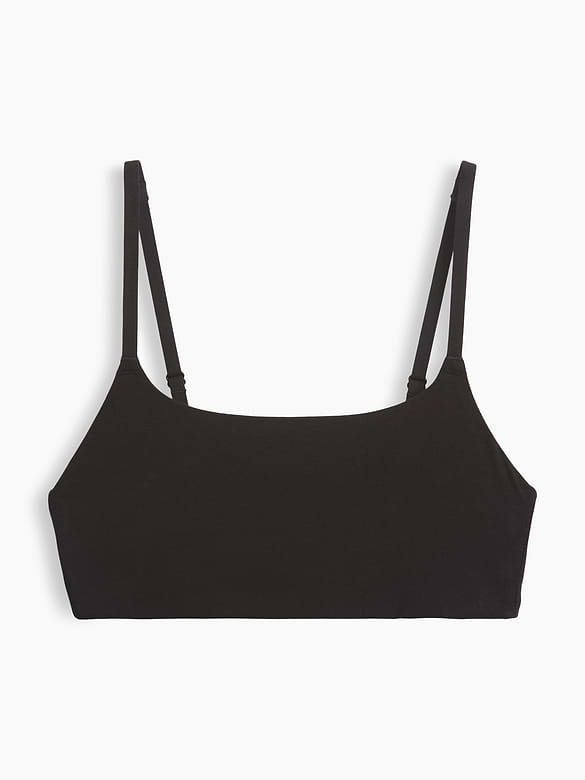 SoftMade Organic Stretch Cotton Scoop Bralette