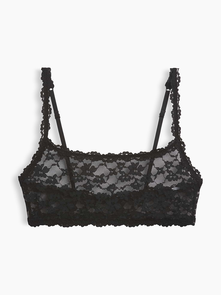 L'image numéro 6 présente Soutien-gorge léger en dentelle texturée