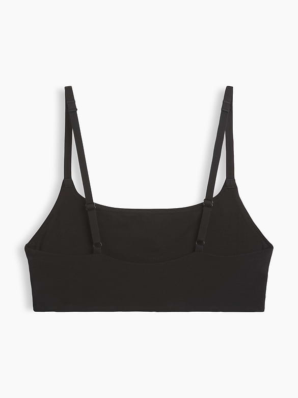 SoftMade Organic Stretch Cotton Scoop Bralette