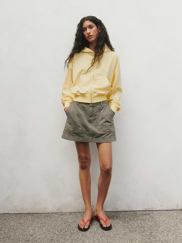 High Rise Mini Utility Skort