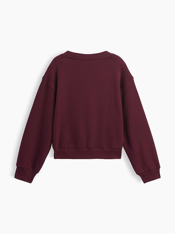 Kids Relaxed Wedge Crewneck Sweatshirt
