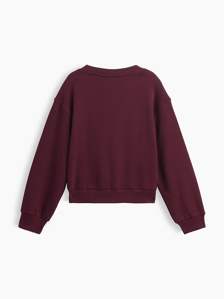 Image number 2 showing, Kids Relaxed Wedge Crewneck Sweatshirt