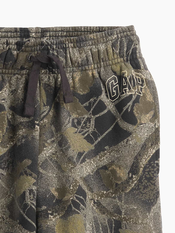 Kids Relaxed Camo Gap Logo Joggers
