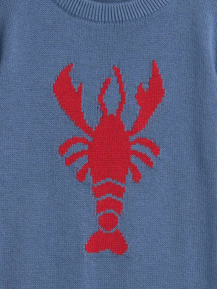 Image number 3 showing, babyGap Lobster Intarsia Sweater