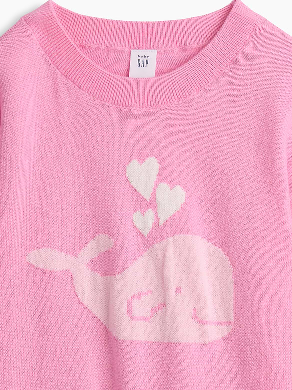babyGap Whale Intarsia Sweater