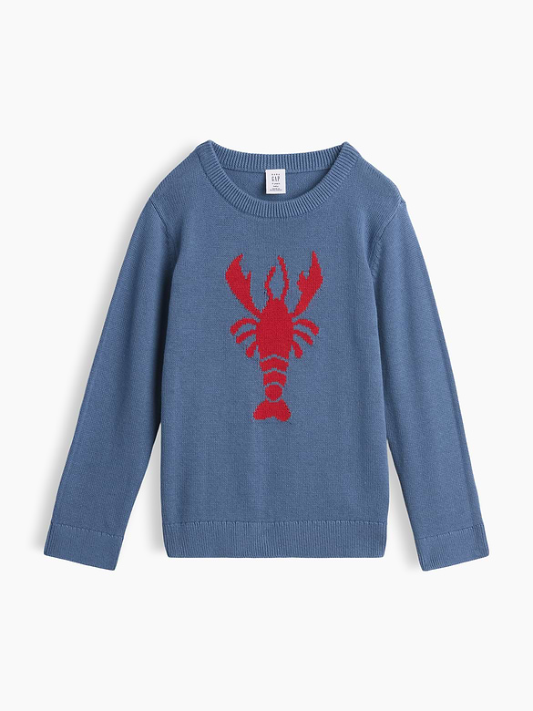 babyGap Lobster Intarsia Sweater