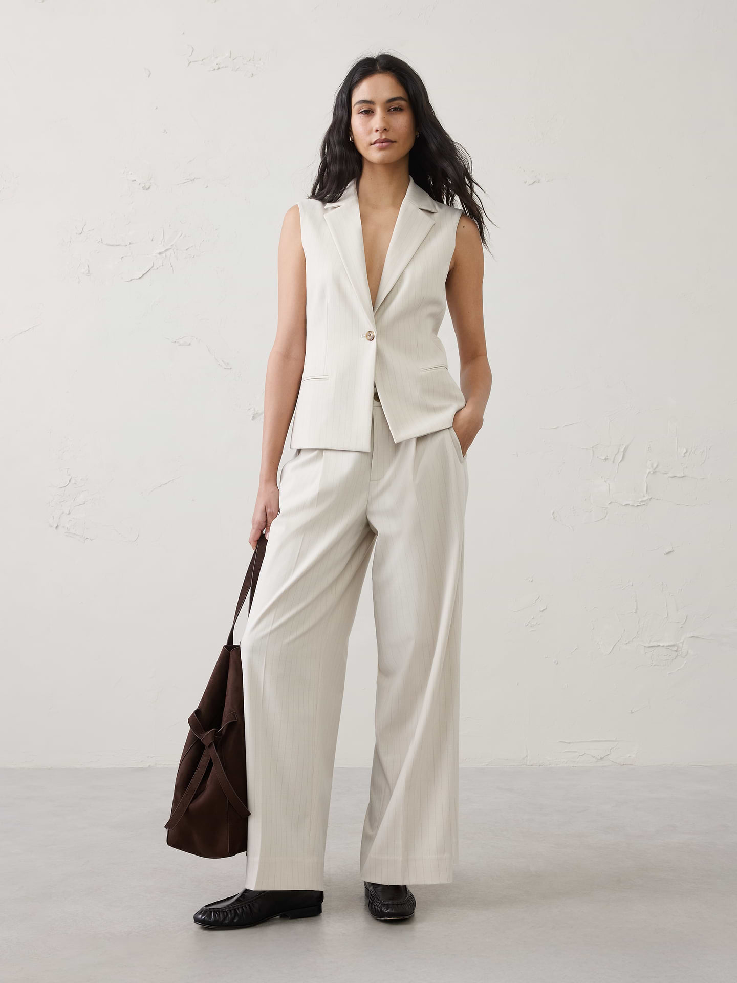 Image number 3 showing, Long Lapel Vest